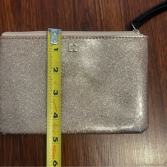Kate Spade Gold Glitter Wristlet - Picture 7 of 7